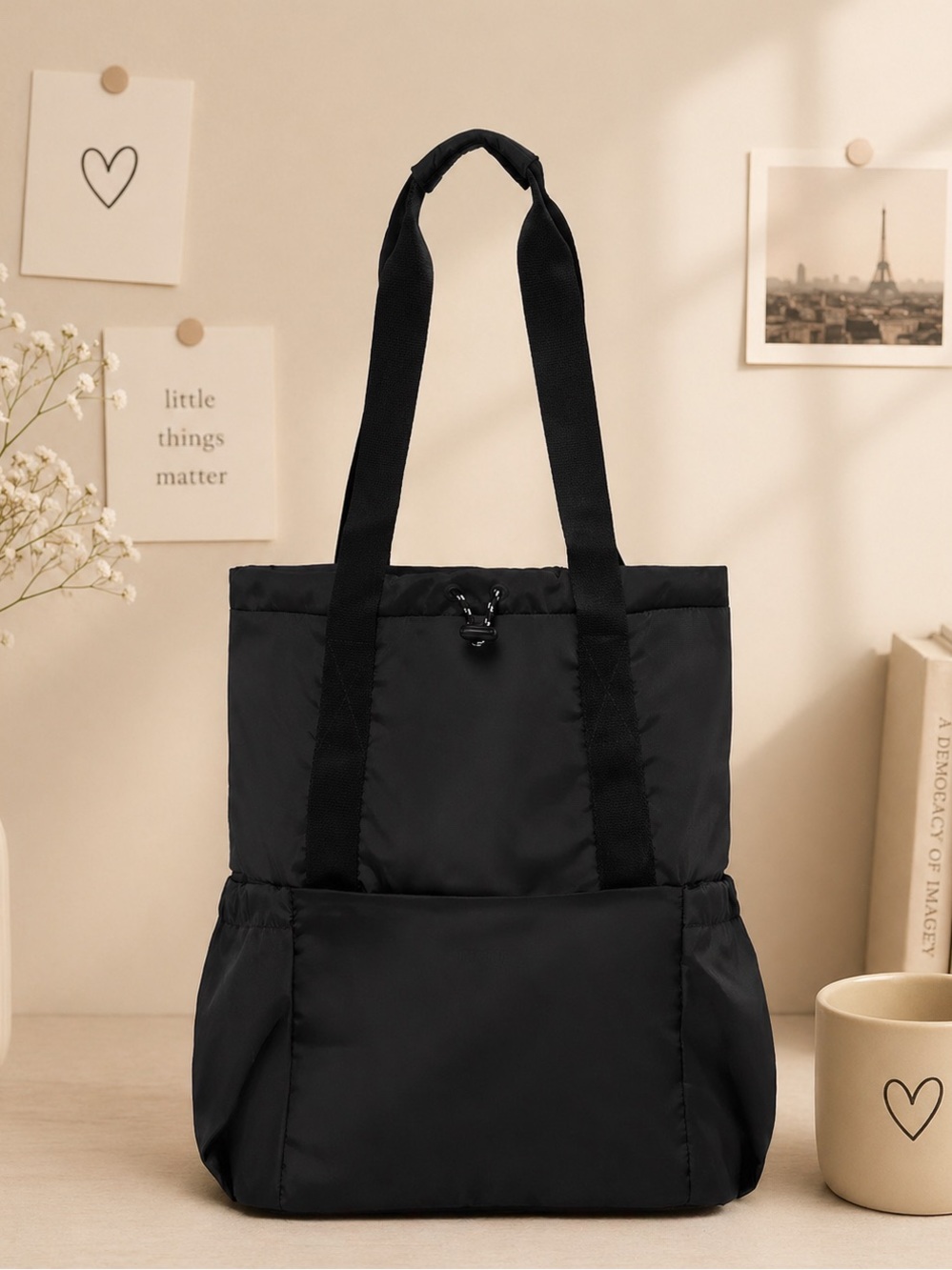 Gymshark Mode Hybrid Tote Bag Black NEW